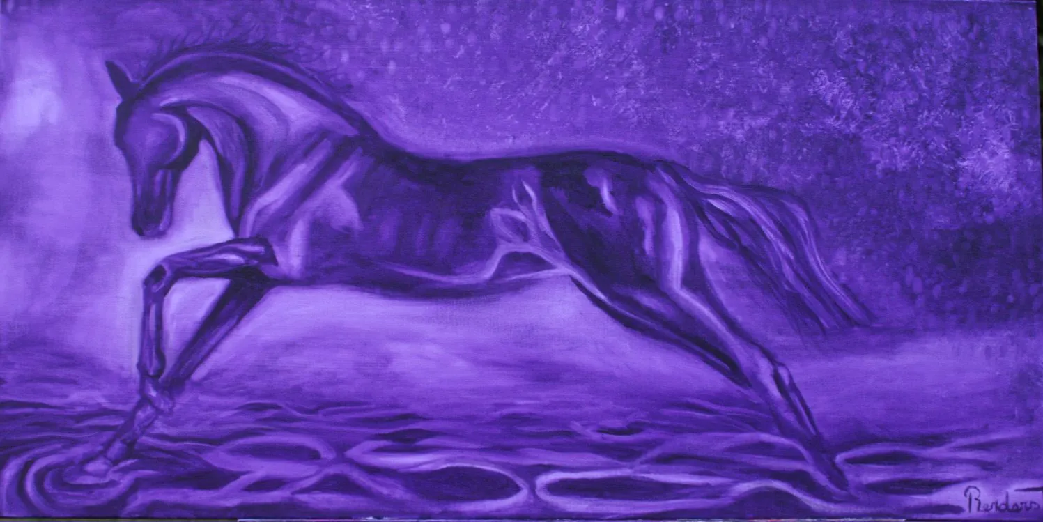 Mysterious purple